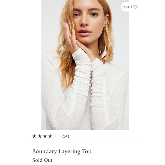 NWT Intimately Free People Boundary Top - Picture 4 of 6